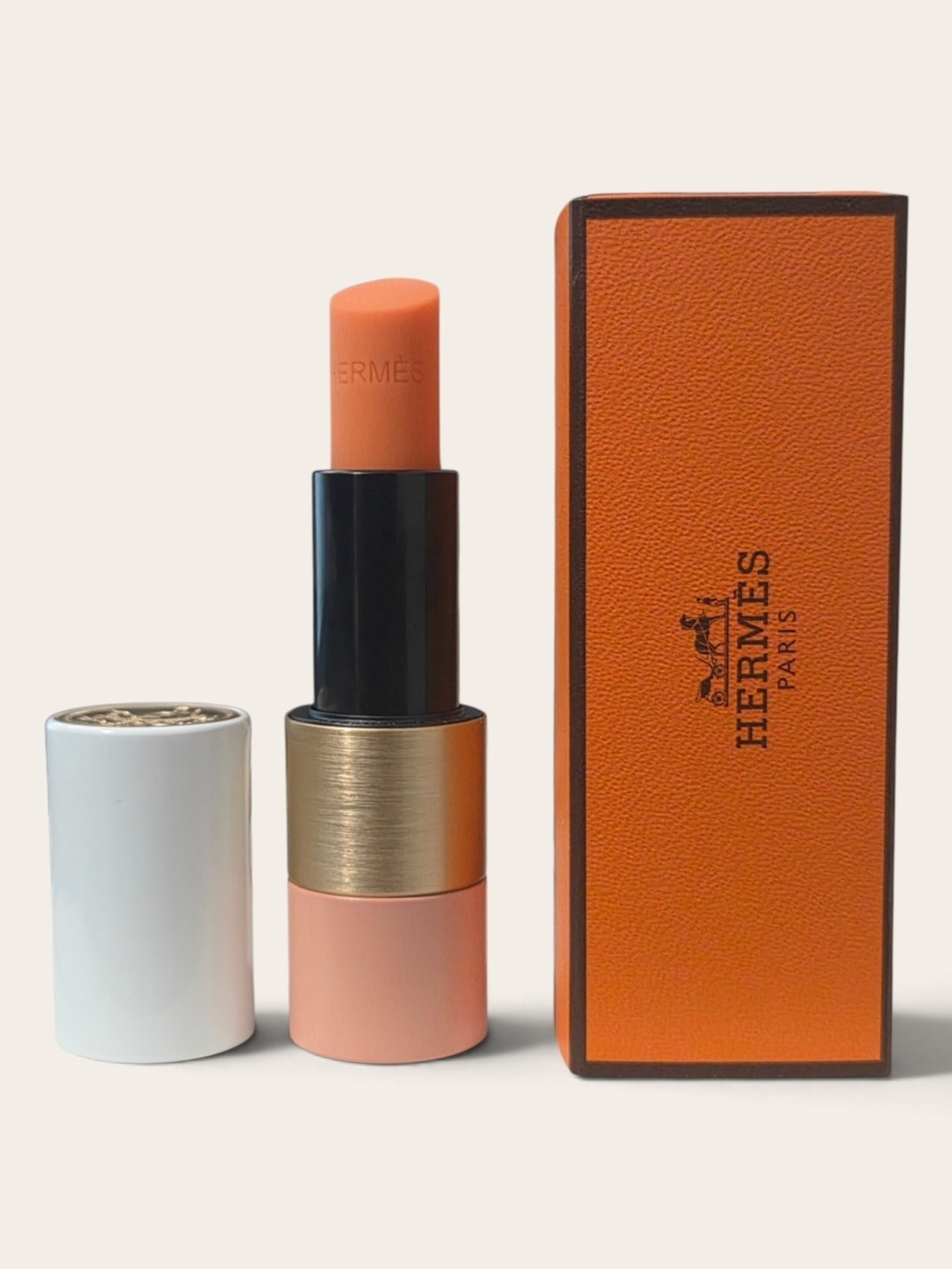 Hermes Rosy Lip Enhancer 'Rose Abricote" 14 - Full Size NIB